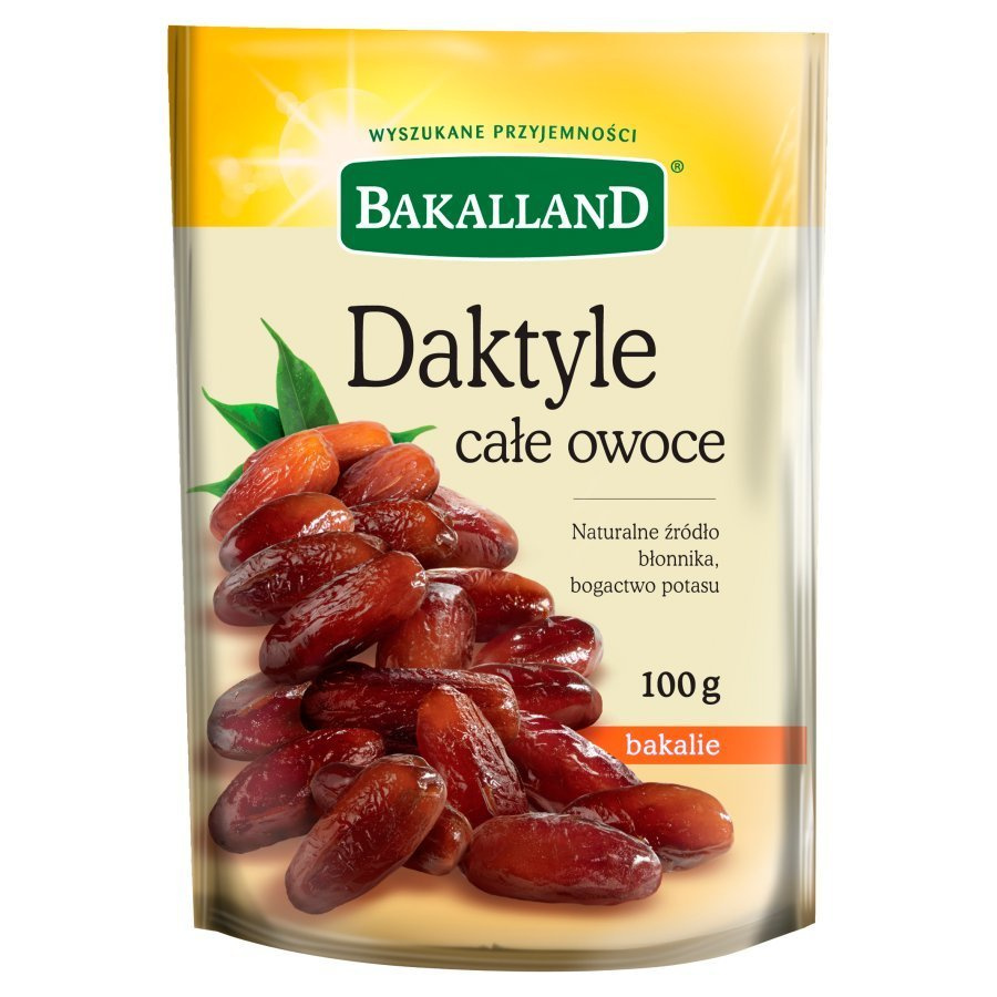 Bakalland Whole Fruit Dried Dates Dietary Fiber and Potassium Source
