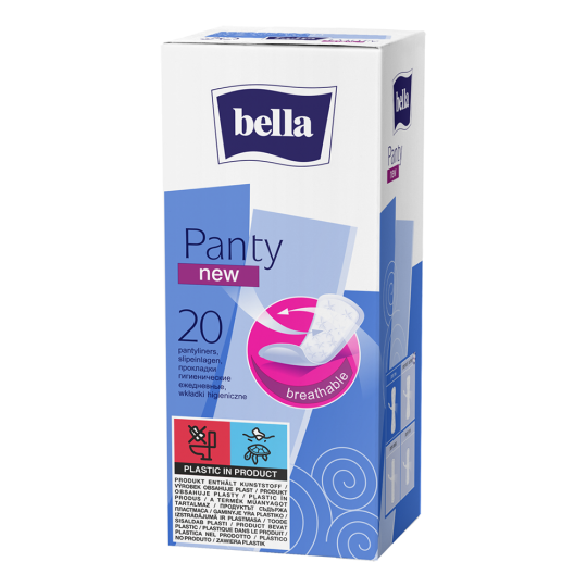 Bella Panty New Panty Liners 20 Pieces Body \ Intimate Hygiene