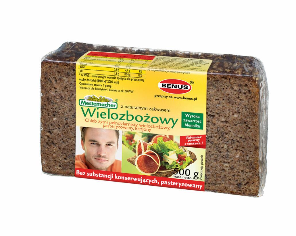 Benus Mestemacher Multigrain Rye Bread 500g Food \ Bread \ Breads