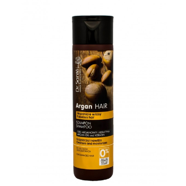Dr. Sante Argan Shampoo with Argan Oil and Keratin for Damaged Hair 250ml  Hair Shampoo Argan 250ml | Hair \\ Care products: \\ Shampoos