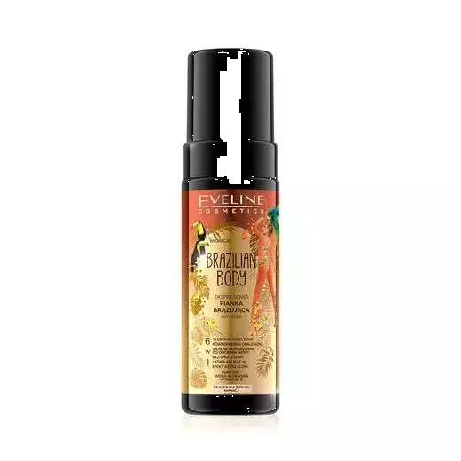 Eveline Brazilian Body Moisturizing Express Bronzing Body Foam 150ml ...