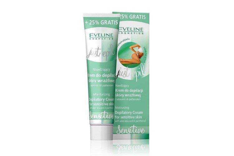 Eveline Just Epil Moisturizing Depilatory Cream for Sensitive Skin 125ml  Best Before 21.01.24