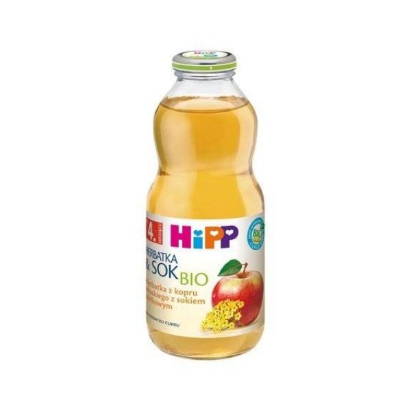 Hipp Bio Fennel Tea with Apple Juice for Infants after 4th Month 500ml ...