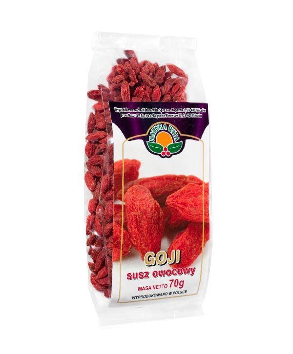 Natura Wita Dried Fruit Goji with Strengthening and Regenerating Properties  70g | Food \ Loose products \ Delicacies Natural Products \ Healthy food \  Loose Products Natural Products \ Healthy food \ Breakfast Products