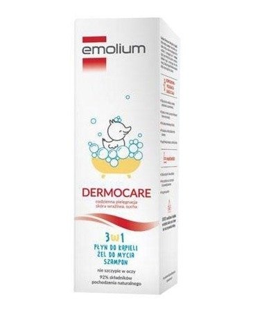  EMOLIUM Dermocare 3in1 Liquid Gel and Shampoo 400 ml