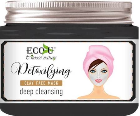  EcoU  Detoxifying Face Mask with Clay Deep Cleansing 150ml
