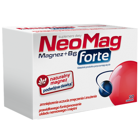  NeoMag Forte Reduces The Feeling of Fatigue 50 Tablets