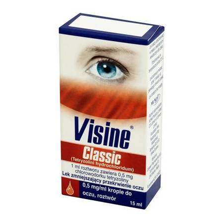  Visine Classic Eye Drops Reducing Eye Congestion 15ml
