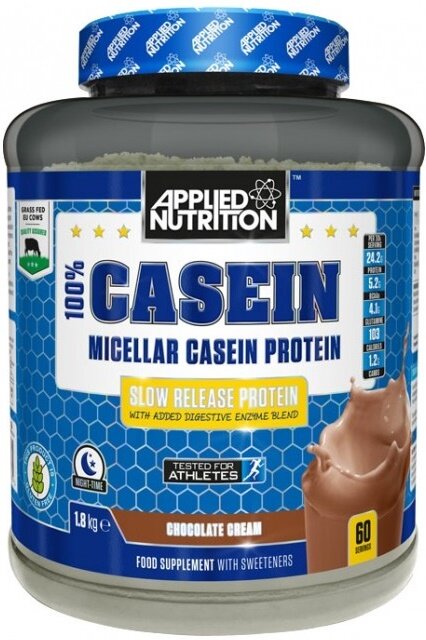 100% Casein Protein, Chocolate Cream - 1800g