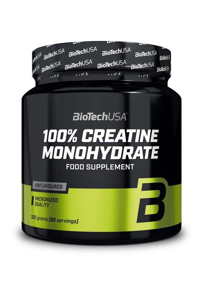 100% Creatine Monohydrate, Unflavoured - 300g