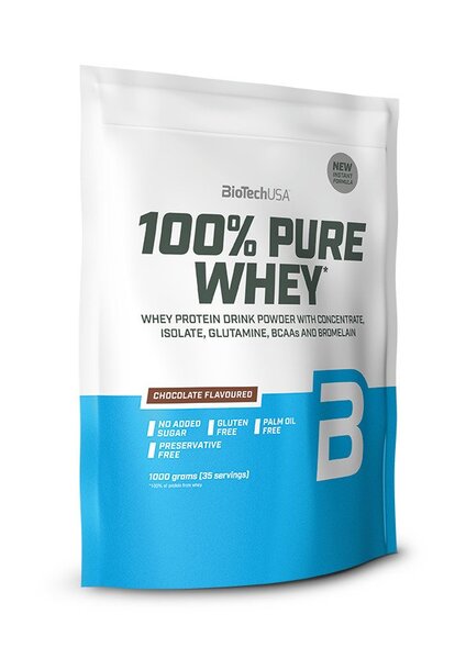 100% Pure Whey, Bourbon Vanilla - 1000g