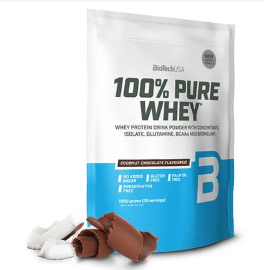 100% Pure Whey, Caramel Cappuccino - 1000g