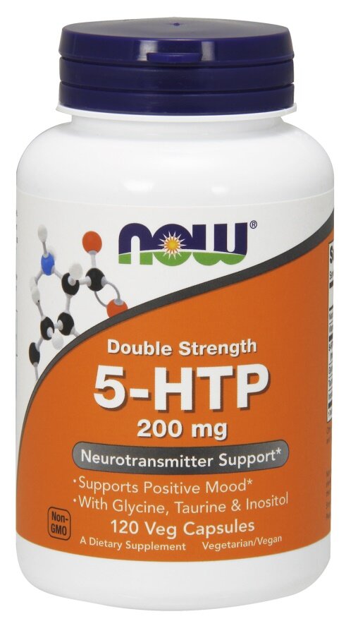 5-HTP with Glycine Taurine & Inositol, 200mg - 120 vcaps