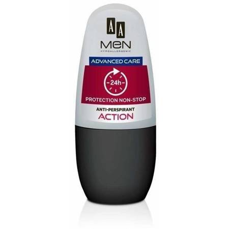 AA Men Action Advanced Care Anti-Perspirant for Men with 24H Protection 50ml