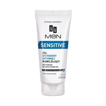 AA Men Sensitive Intimate Hygiene Moisturizing Gel for Sensitive Skin 200ml
