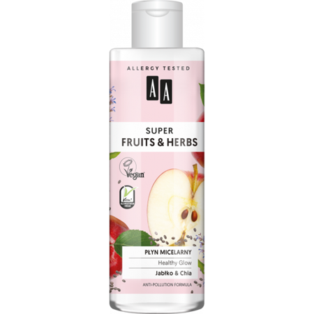 AA Super Fruits&Herbs Cleansing Micellar Liquid Healthy Glow Apple and Chia 200ml