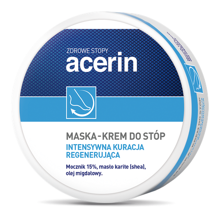 Acerin Intensive Regenerating Foot Mask Cream 125ml