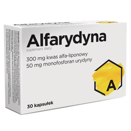 Alfarydyna Alpha-Lipidic Acid and Uridine Monophosphate for Nervous System Support 30 Capsules