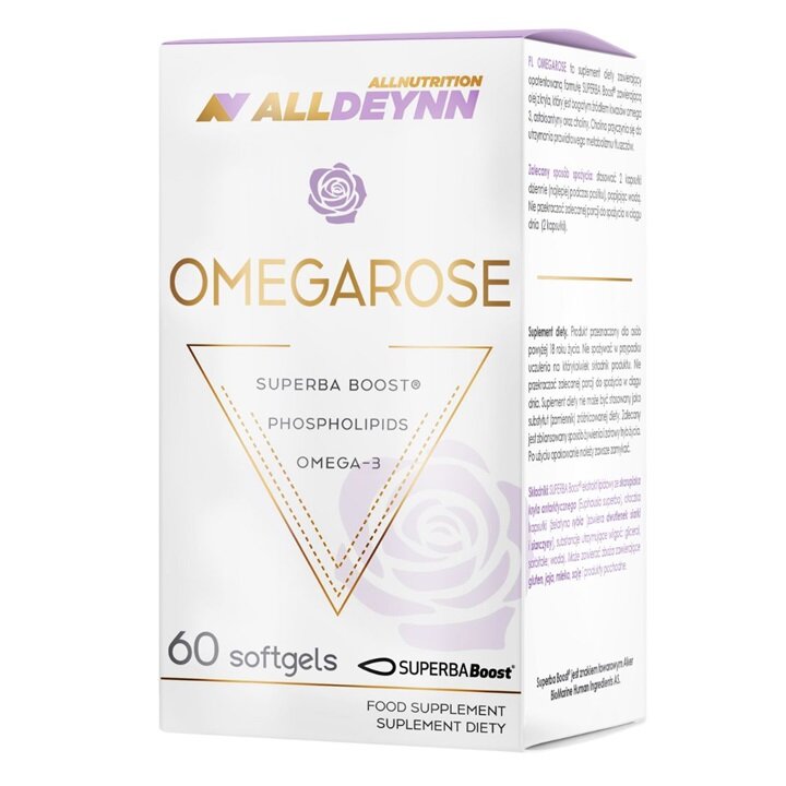 AllDeynn Omegarose - 60 softgels