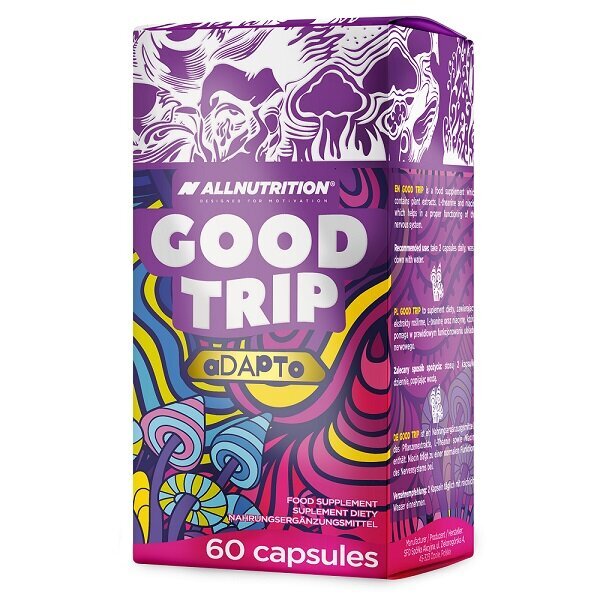 AllNutrition Food Supplement Good Trip Adapto with Plant Extracts 60 Capsules