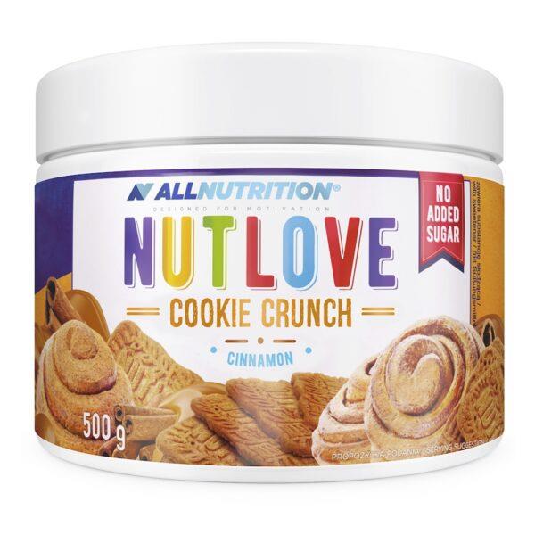 AllNutrition Nutlove Cinnamon Cookie Crunch Creamy Spread Sugar Free 500g
