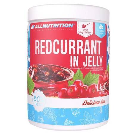 AllNutrition Redcurrant In Jelly Whole Pieces of Fruit No Sugar Fruzelin 1000g 