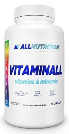 AllNutrition Vitaminall Vitamins and Minerals Reducing Fatigue and Weariness 60 Capsules