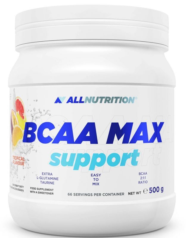 Allnutrition BCAA Max Support Amino Acid Complex Tropical 500g