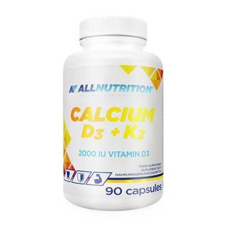 Allnutrition Calcium D3 + K2 for Proper Functioning of Muscles 90 Capsules
