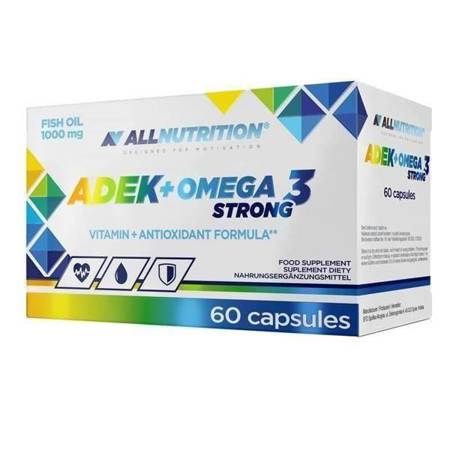Allnutrition Dietary Supplement ADEK + Omega 3 Strong 60 Capsules