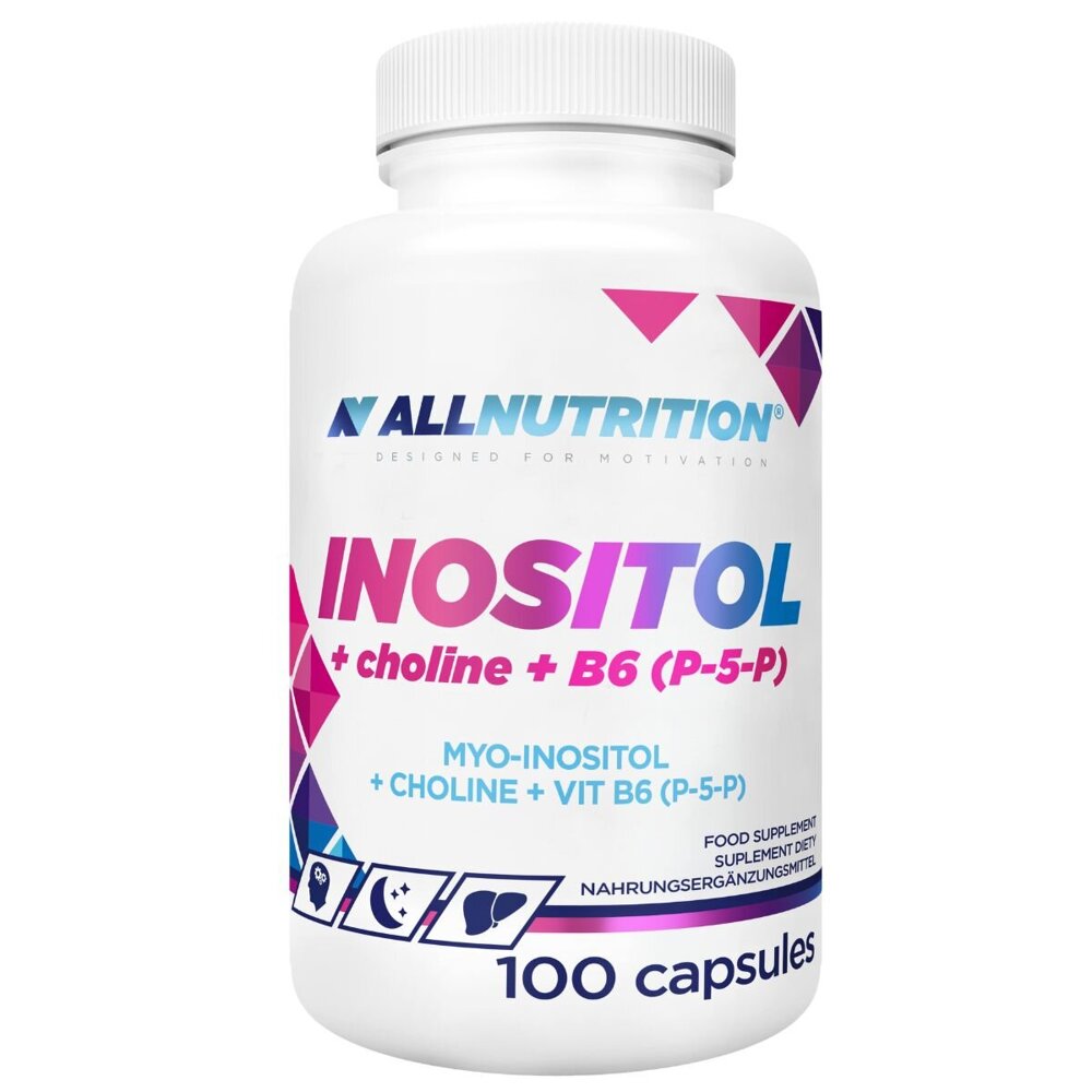 Allnutrition Inositol + Choline + B6 (P-5-P) 100 Capsules