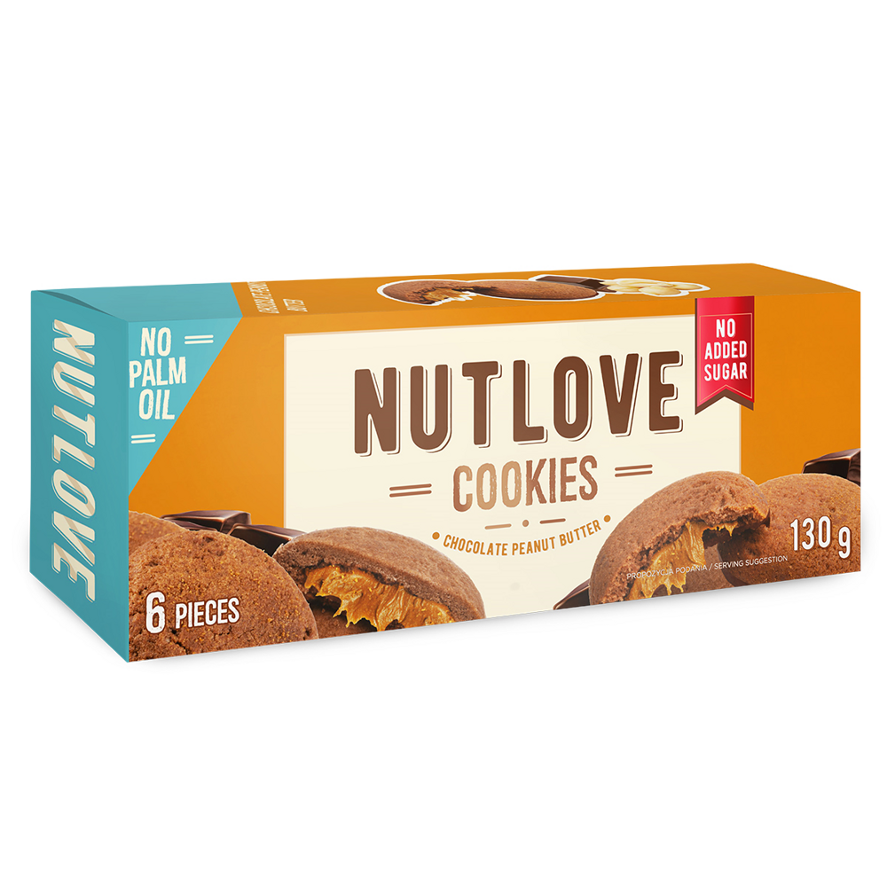 Allnutrition Nutlove Cookies Chocolate Peanut Butter 6 Cookies