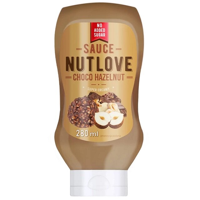 Allnutrition Nutlove Sauce Choco Hazelnut 280ml