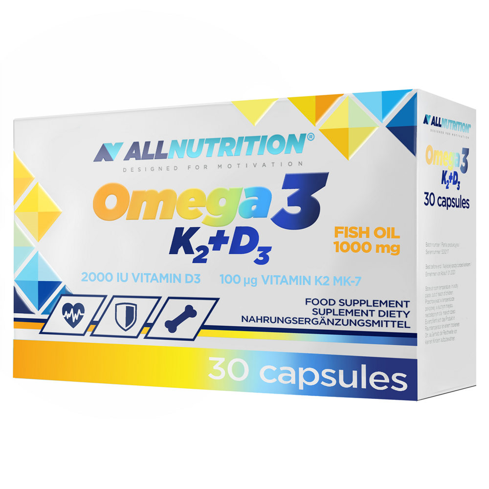 Allnutrition Omega 3 K2+D3 Supporting Immune System 30 Capsules