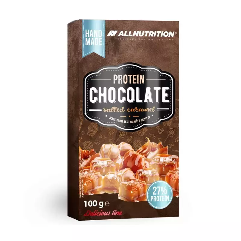 Allnutrition Protein Milk Chocolate with Salted Caramel Flavour 26% Proteins 100g