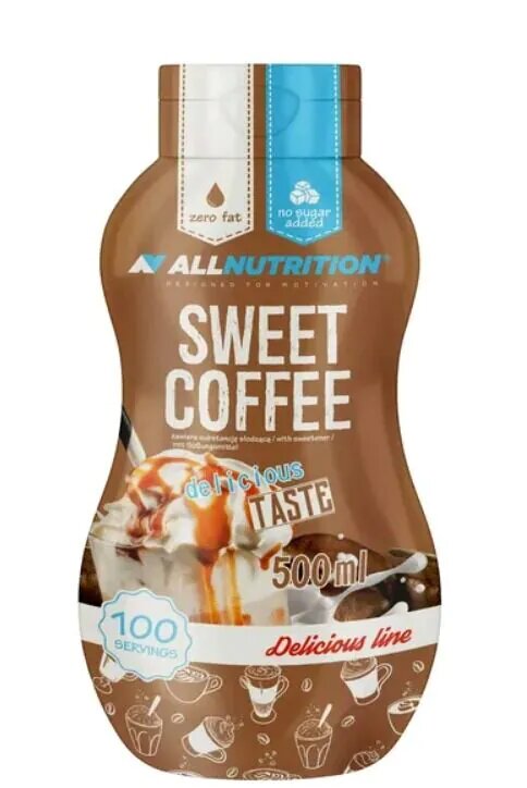 Allnutrition Sweet Sauce Dessert Sweet Coffee 500ml