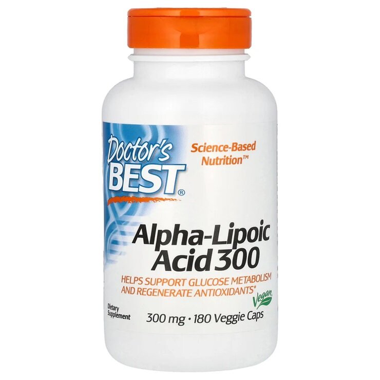 Alpha-Lipoic Acid, 300mg - 180 vcaps