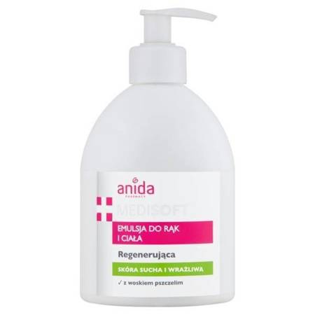 Anida Medisoft Regenerating Emulsion for Hands and Body Delicate and Sensitive Skin 500ml