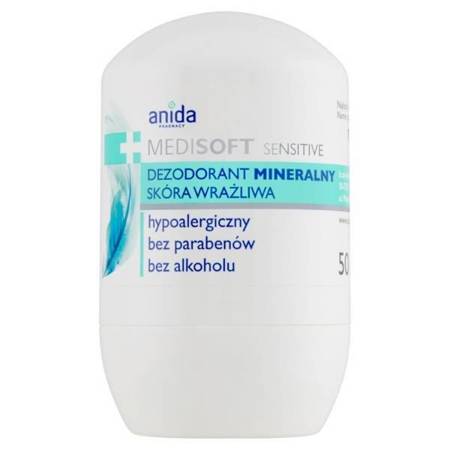 Anida Medisoft Sensitive Mineral Deodorant for Sensitive Skin 50ml 