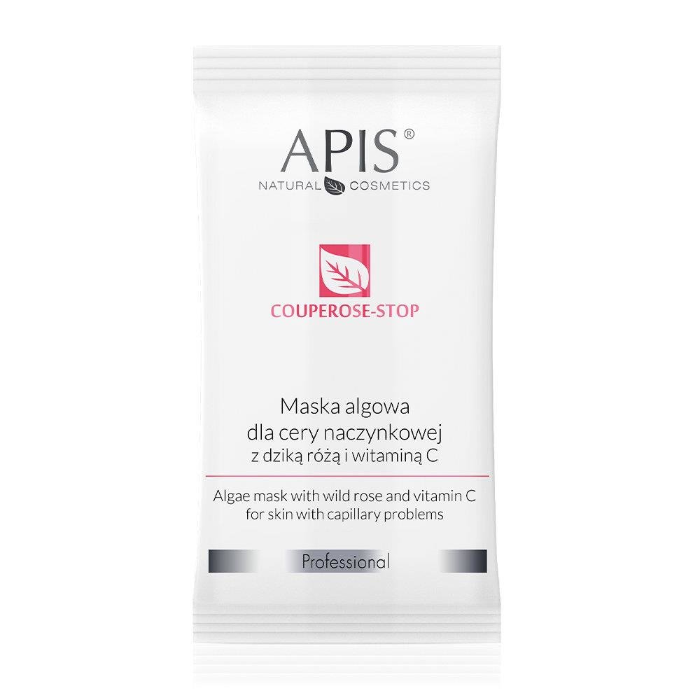 Apis Algae Mask with Rosehip and Vitamin C for Capillary Skin 20g