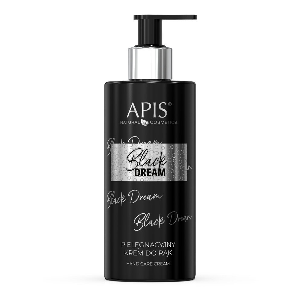 Apis Black Dream Hand Care Cream with Almond and Sunflower Oil for All Skin Types 300ml