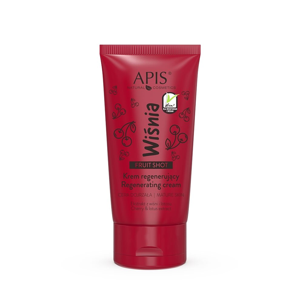 Apis Fruit Shot Regenerating Cream with Cherry and Lotus Extract for Dry and Mature Skin 50ml
