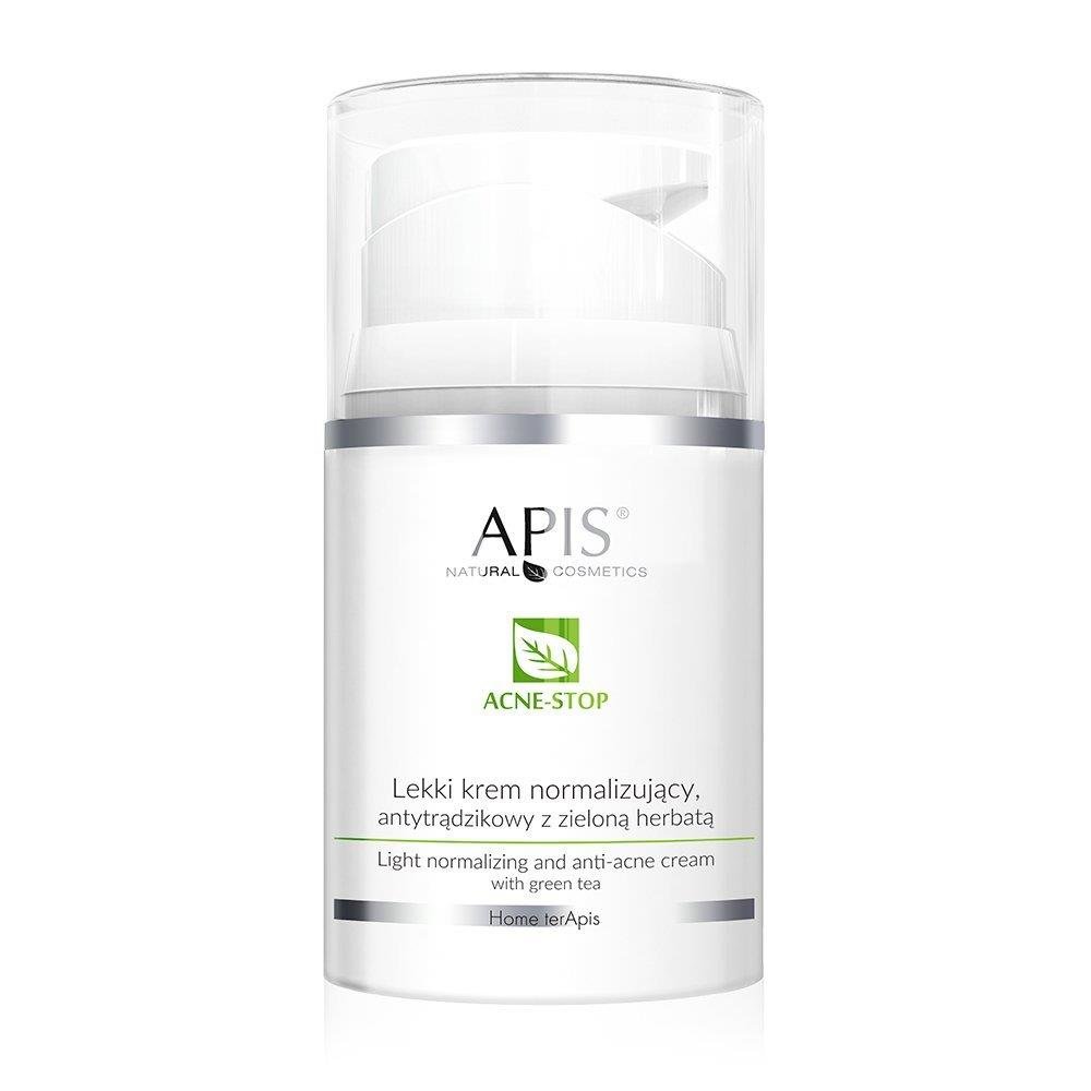 Apis Home TerApis Acne Stop Light Normalizing and Anti-Acne Cream with Green Tea 50ml