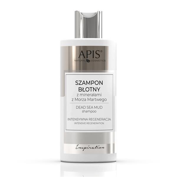 Apis Inspiration Mud Shampoo with Dead Sea Minerals for Dry Damaged and Brittle Hair 300ml