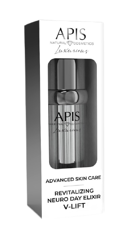 Apis Luxurious Advanced Skin Care Revitalizing Face Neuro-Elixir for Day V-Lift 50ml