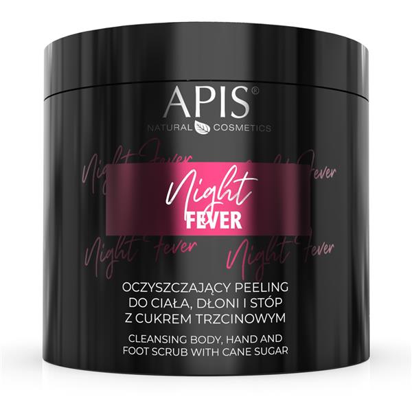 Apis Night Fever Cleansing Body Hand and Foot Scrub with Cane Sugar 700g