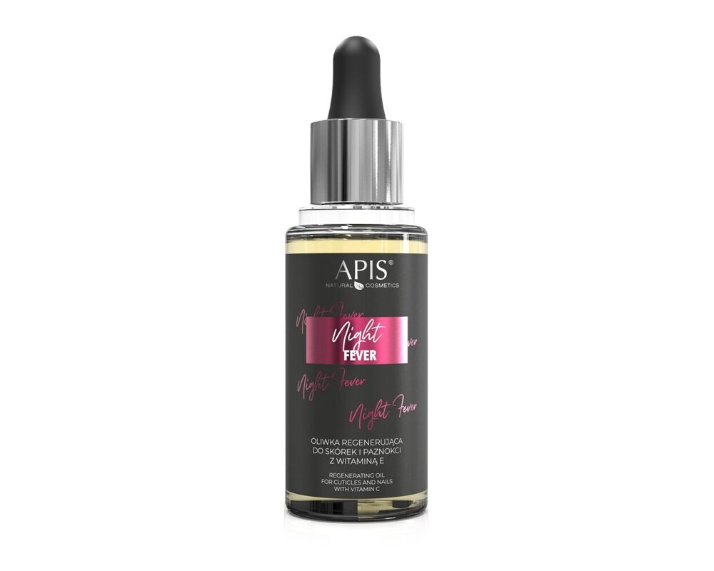 Apis Night Fever Regenerating Oil for Cuticles and Nails with Vitamin E 30ml