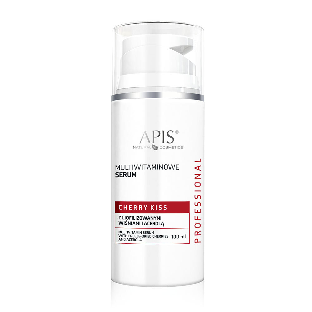 Apis Professional Cherry Kiss Multivitamin Serum With Freeze-Dried Cherries and Acerola 100ml