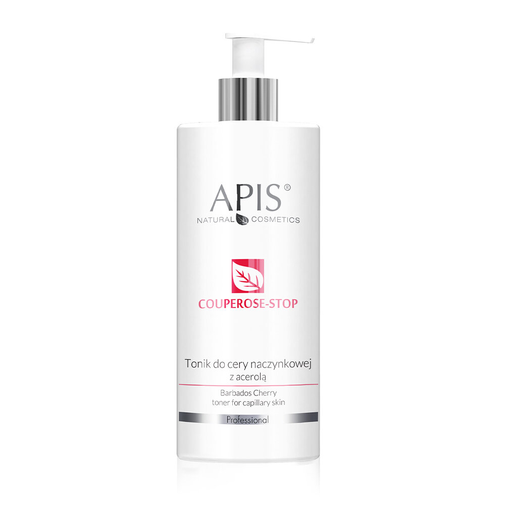 Apis Professional Couperose-Stop Tonic with Acerola for Capillary and Sensitive Skin 500ml