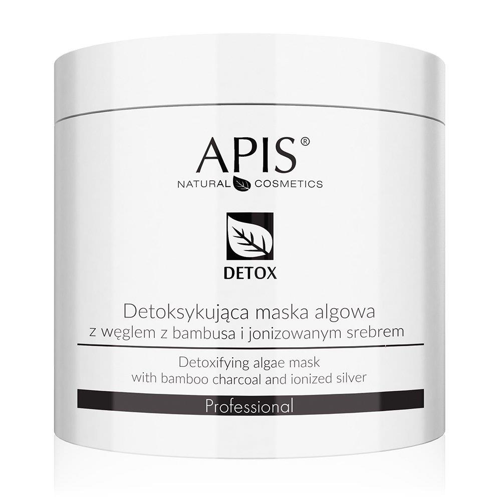 Apis Professional Detoxifying Algae Mask with Bamboo Charcoal for Oily and Combination Skin 200g